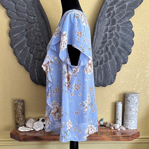 Reitmans Floral Ruffled Top - Picture 4 of 8